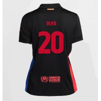 Maglia Calcio Barcelona Dani Olmo #20 Seconda Divisa Donna 2024-25 Manica Corta